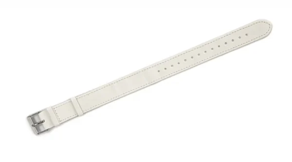 2589 WHITE BUCKLE WRIST STRAP